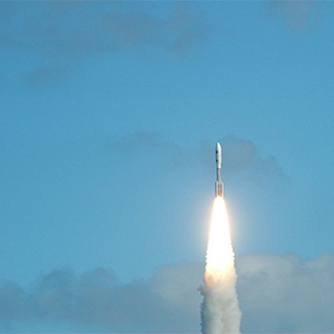 Atlas V rocket carrying the New Horizons spacecraft.